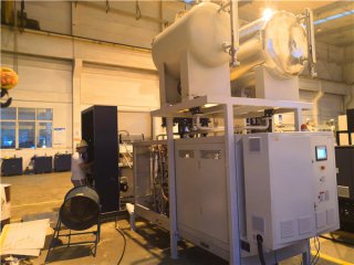 導(dǎo)熱油電加熱器安裝，「歐能」導(dǎo)熱油爐廠家現(xiàn)場指導(dǎo)